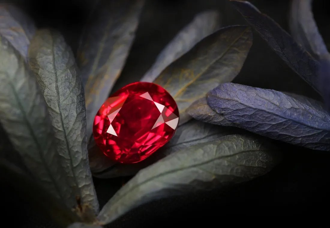 Ruby gemstone